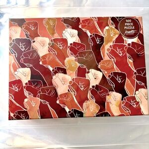 ✊🏽 Justice 500 Piece Puzzle diversity social NIB racial NWT fists BIPOC Jigsaw